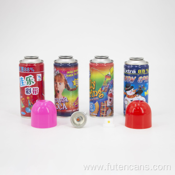 Aerosol Tin Can for Snow Spray